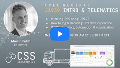 J1939 Intro-Data Logging-Telematics